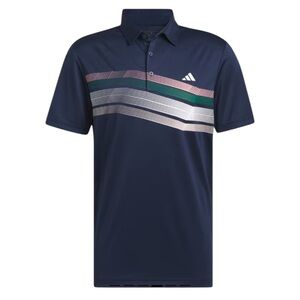 ADIDAS MENS CORE CHEST STRIPE POLO SHIRT SIZE MEDIUM‎ NWT